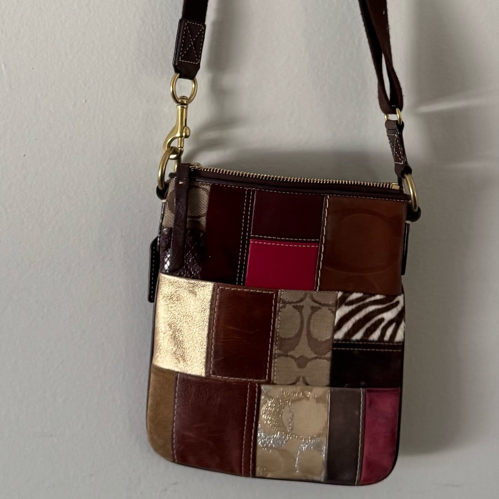 Coach Patchwork Crossbody - image 1